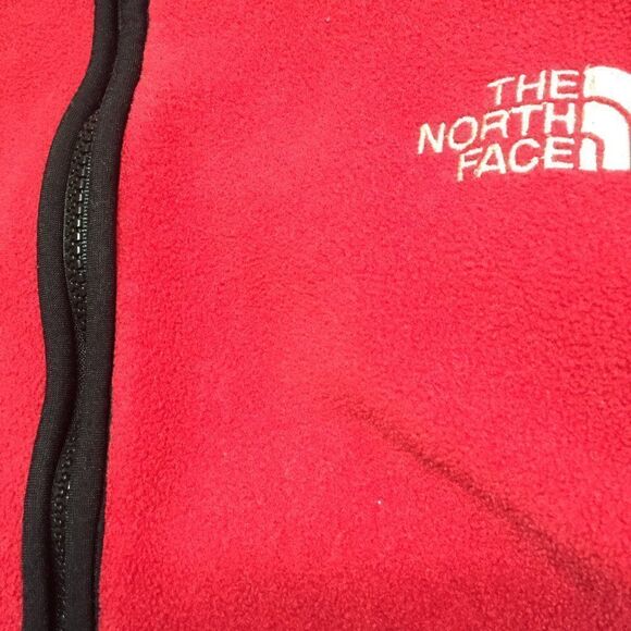 The North Face Men's Fleece Vest Red Size Large - Picture 7 of 7